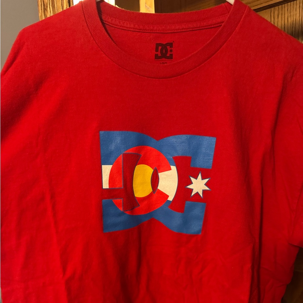 Rare DC x Colorado State Flag Shirt - Red - Large